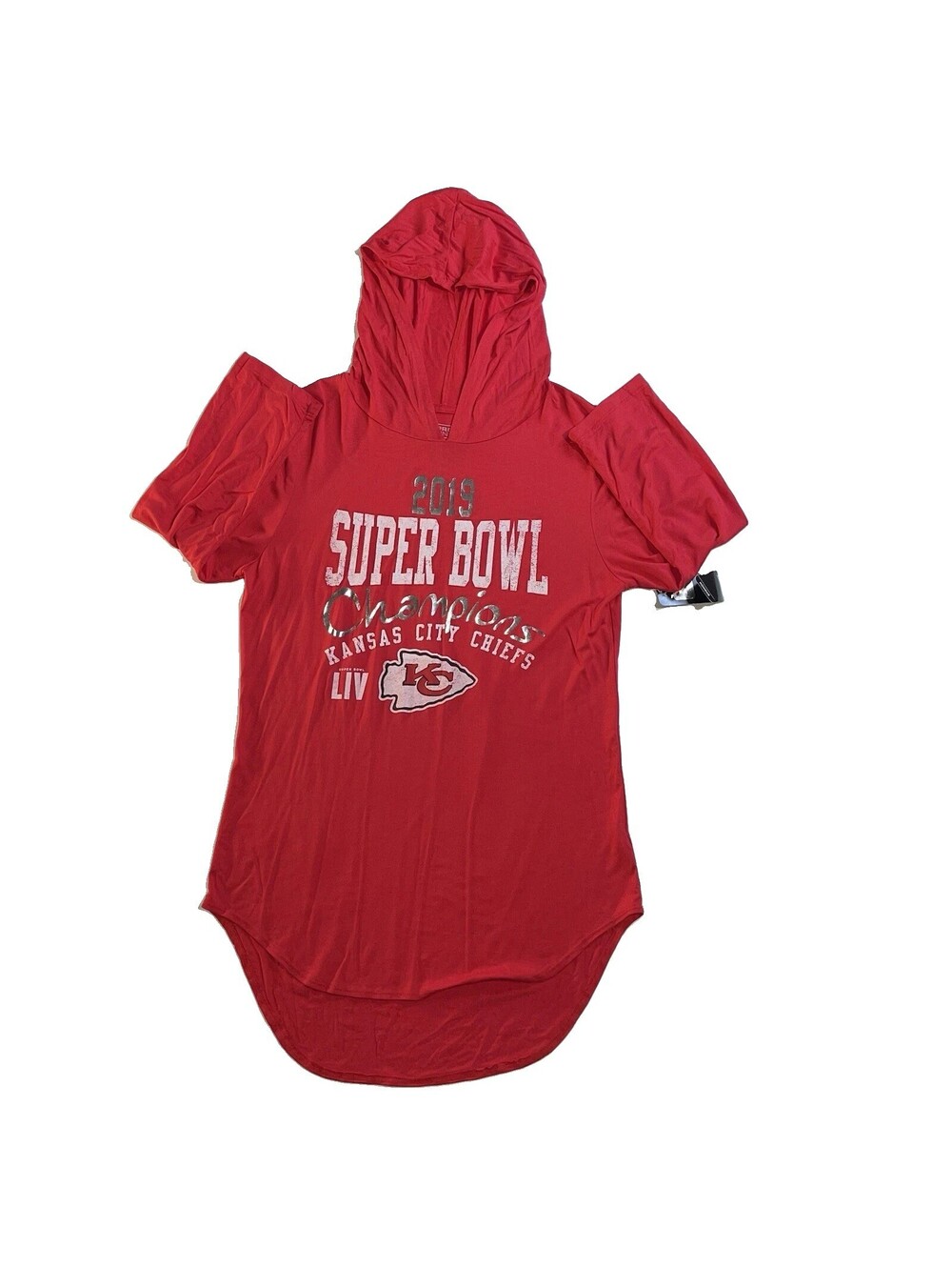 Kansas City Chiefs 2019 Super Bowl LIV Champions Fanatics Hoodie Shirt XL Red